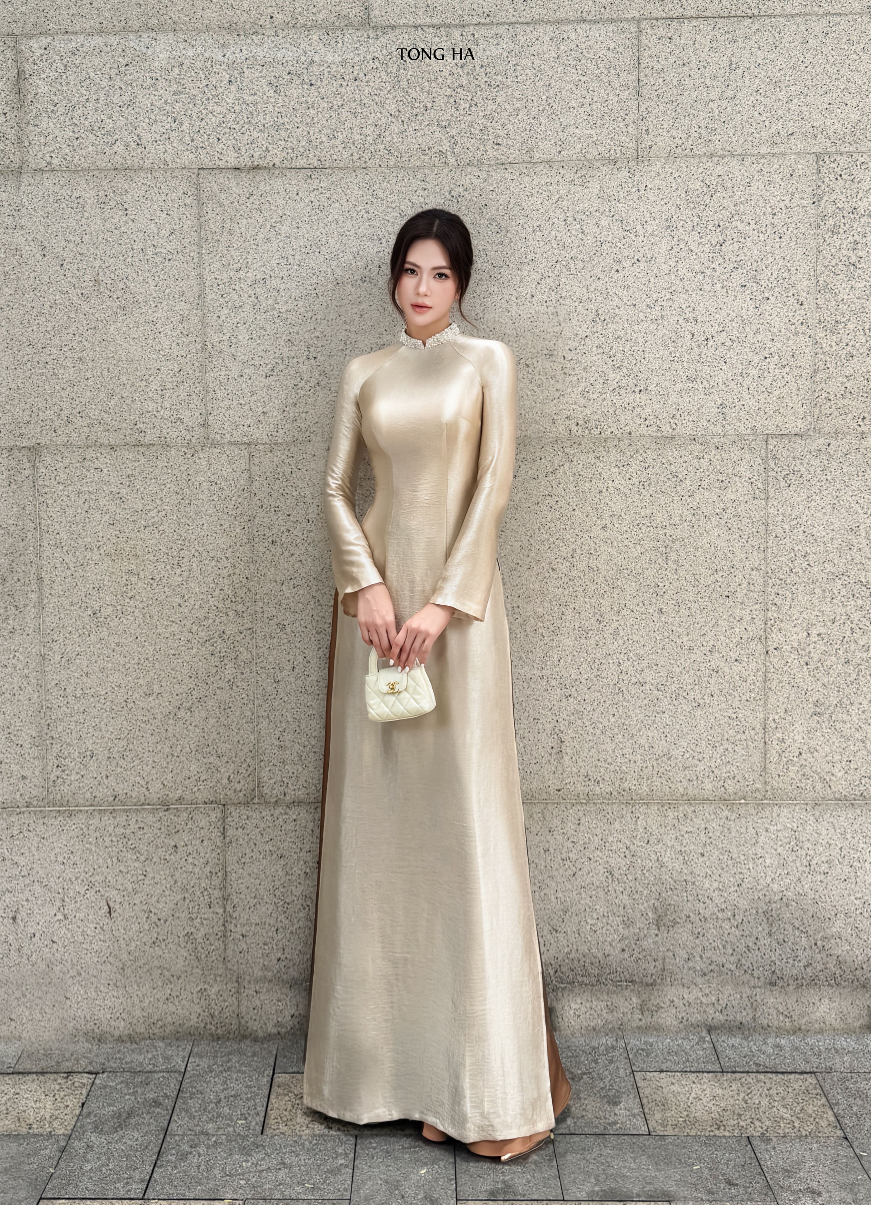 Set Áo Dài Kim Sắc